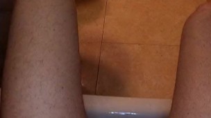 I pay a maid to pee on me, girl pees cock, golden shower