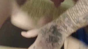 Amateur couple cock sleave