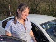 Hairy Mature MILF repaid my kindness by swallowing my cum 7/16