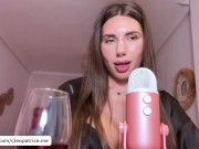 ASMR * In a romantic setting, a hot brunette Mic Pumping Your Cock and Make You CUM * Cleo Patrice 12/16