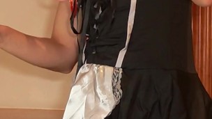 Full room service, blowjob and bareback fucking