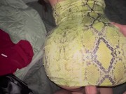 Sexy Dress leather POV mi novio me coje pareja amateur 3/16
