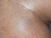 Super wet 💦 cre@m🥧  An@l 🌀Gape ..🫣 💧 squirt 💦 with BIG black Cock 7/16