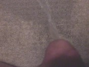 Peeing All Over My Soaking Piss-Stained Carpet