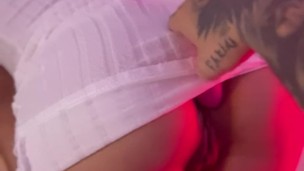 Doggy, show pussy and play asshole