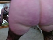 1219 Bodystocking Modeling Followed by Eating My Pussy and Ass, Then Masturbating together 8/16