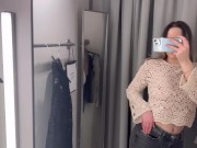 [4K] Best of See Through | Transparent Tops Haul | No bra (2025)