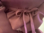 電車で知らないおじさんに触られて　ムズムズが止まらず我慢出来ずにお家でオナニー 15/16