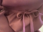 電車で知らないおじさんに触られて　ムズムズが止まらず我慢出来ずにお家でオナニー 16/16