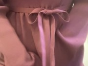 電車で知らないおじさんに触られて　ムズムズが止まらず我慢出来ずにお家でオナニー 4/16