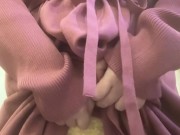 電車で知らないおじさんに触られて　ムズムズが止まらず我慢出来ずにお家でオナニー 8/16