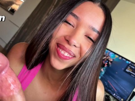 Step Sis is Tryna Play a Game, but I just Wanna Stuff Her Holes - Lia Lin