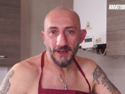 Ebony Babe Gets Her Ass Plowed by Italian Dick - AMATEUR EURO 1/16