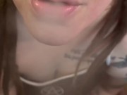 POV Blowjob While Vaping - Full Vid On OF