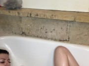 Aww, were you trying to focus? Cute. 7/16