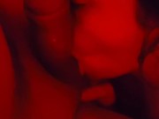 Horny latina gives boyfriend blowjob and doesn’t waste one drop of cum 😋😍 3/16