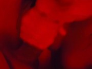 Horny latina gives boyfriend blowjob and doesn’t waste one drop of cum 😋😍 7/16