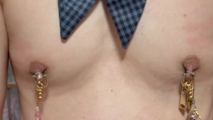 恥装 もちろん乳首はこんな感じ