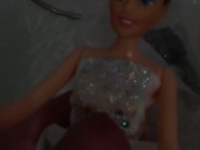 Baby Sue masturbates in a wedding dress with cum on her face. Playing with dolls..mp4 9/16