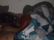 My horny neighbor rides my hard cock until her pussy is full. 5/16