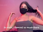 Пришла с клуба и заставила вылизывать себя после траха. Куколд, фемдом, joi 1/16