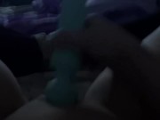 Using my vibrator on my clit till I can’t hold back and I squirt all over! 16/16