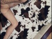 Beautiful lingerie on the skinny wife's body 11/16