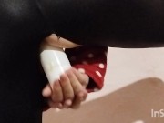 TO BE FUCK FROM BEHIND BY A BIG TOY IS GREAT,close up view 11/16