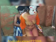 Holi me bhabhi ki choli me rang lagai aur Desi style me chudai ki 12/16