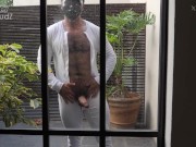 Hardworking Gardener Tauro is Invited Indoors to Receive Handjob