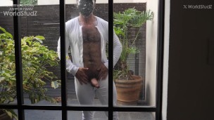 Hardworking Gardener Tauro is Invited Indoors to Receive Handjob [WorldStudZ]