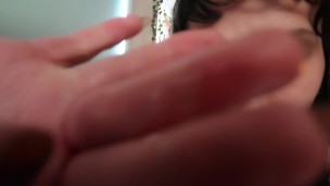 ASMR Ear Licking + Drooling | Spit Mint Taste Test