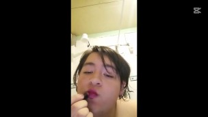 Femboy Culón Se Maquilla Como Puta Callejera y Sale a Buscar Polla en la Noche 😍💄💦