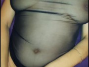 The girl was laid on her back and her legs were spread 14/16