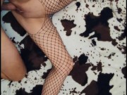 The girl was laid on her back and her legs were spread 8/16