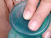 Single Pinay Close Up Pussy 8 Inches Dildo 3/16