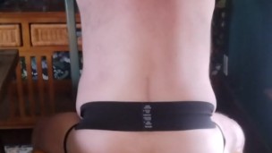 DILDO FUCK! Coach shows player how he wants to be fucked!!