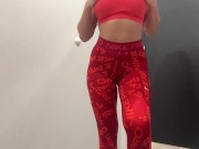 4 Hot leggings Nike Pro Compilation with Perfect ass of a Beautiful fitness model 4/16