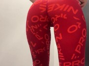 4 Hot leggings Nike Pro Compilation with Perfect ass of a Beautiful fitness model 6/16