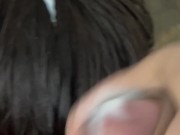 Came all over my roommate’s hair after school 10/16