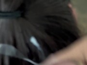 Came all over my roommate’s hair after school 11/16