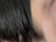 Came all over my roommate’s hair after school 6/16