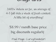 Big tiddy goth GF JOI 1/16