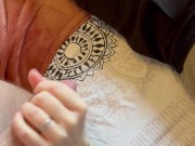 Les collants sont déchirés je lui demande de jouir dessus avant de les jeter 14/16