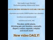 POV Milf pissing, Bed Wetting, Sheer Panty Soaking 16/16