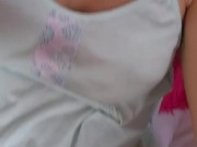 Walking up alone latin hairy pussy