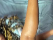 Canadian ebony teacher filled with Bbc till cum bubble all over the pussy 11/16