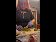 Domestic Goddess, Just doing things around the house and looking hot while I do it 10/16