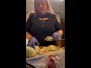 Domestic Goddess, Just doing things around the house and looking hot while I do it 12/16