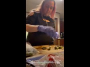 Domestic Goddess, Just doing things around the house and looking hot while I do it 8/16